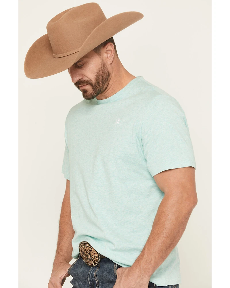 Cinch Men's Solid Logo Short Sleeve T-Shirt