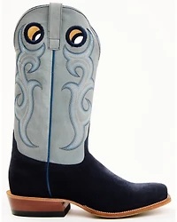 Horse Power Men's Marine Roughout Western Boots - Broad Square Toe