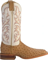Justin Men's AQHA Remuda Full Quill Ostrich Exotic Boots