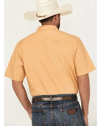 Kimes Ranch Men's Linville Solid Short Sleeve Button-Down Western Shirt