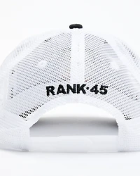 RANK 45® Men's Mexico Flag Shield Patch Mesh-Back Ball Cap