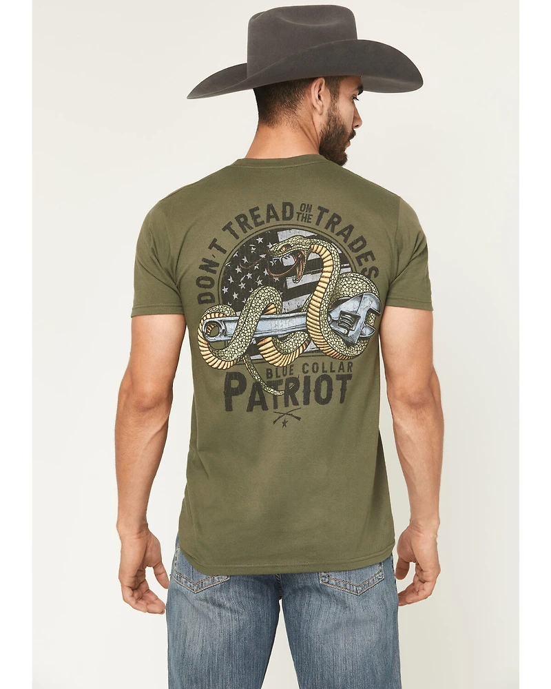 Howitzer Men's Don't Tread Trades Short Sleeve Graphic T-Shirt
