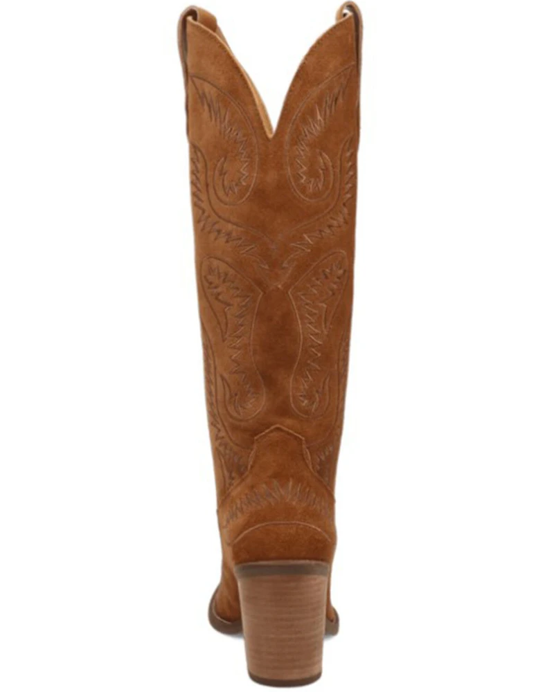 Dingo Women's Evita Suede Tall Western Boots