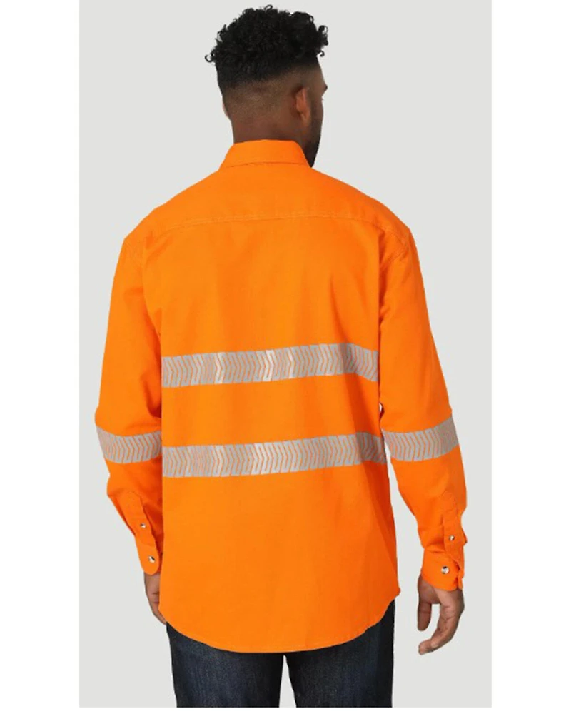 Wrangler Men's FR High Visibility Work Shirt