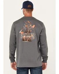Hawx Men's FR Long Sleeve Graphic Work T-Shirt