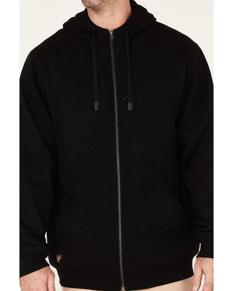Hawx Men's Full Zip Thermal Lined Hooded Jacket - Big & Tall