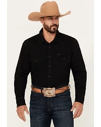 Rock & Roll Denim Men's Long Sleeve Snap Western Shirt