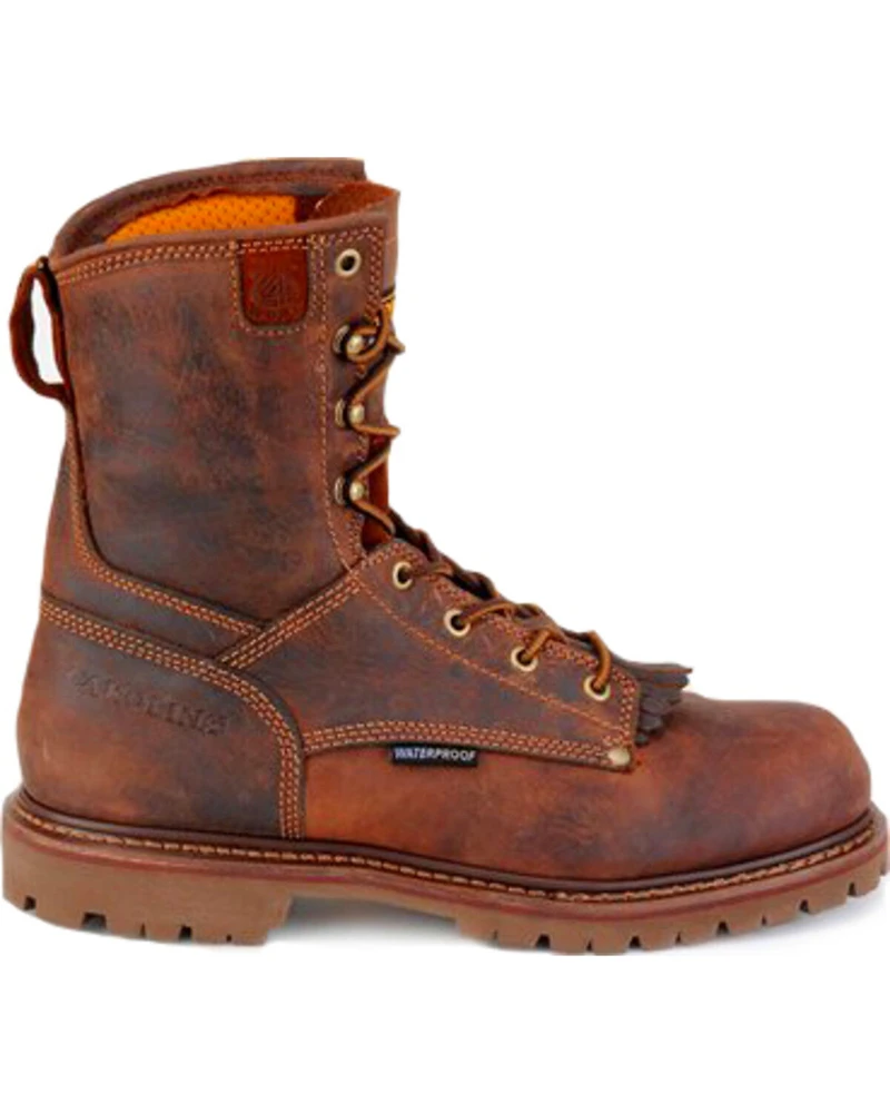 Carolina Men's 8" Waterproof Composite Toe Work Boots