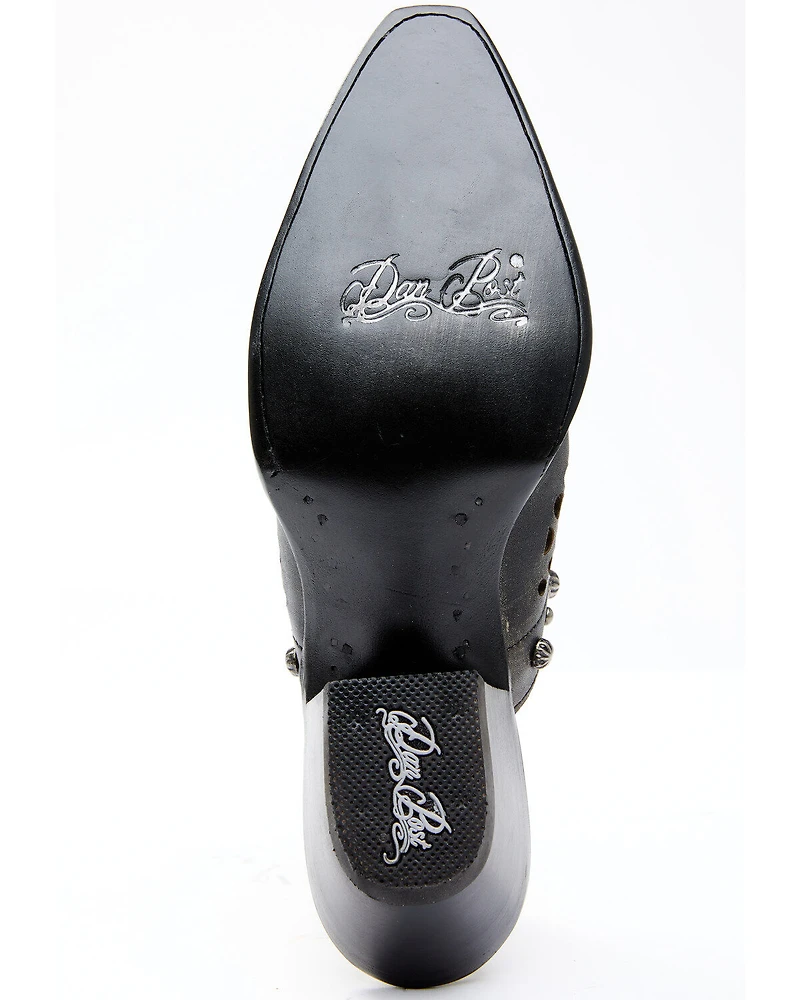 Dan Post Women's Inlay Mules - Snip Toe