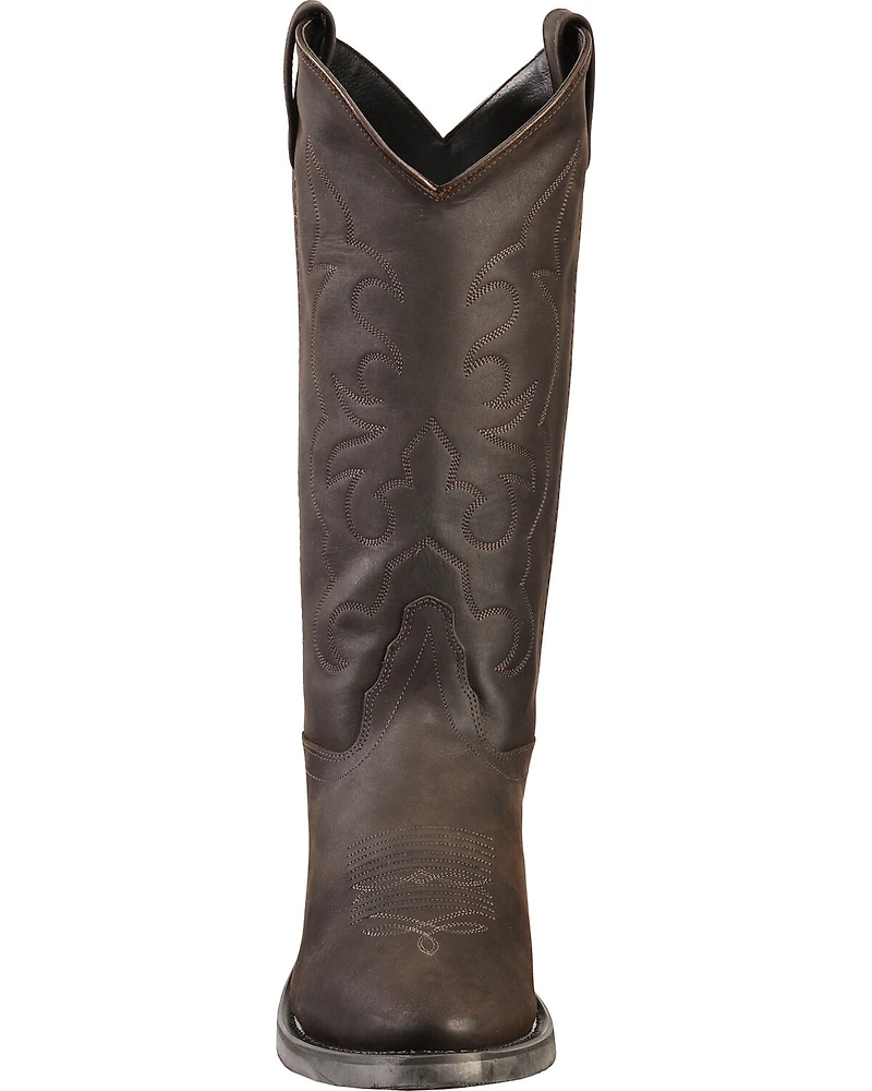 Jama Men's Trucker Cowboy 13" Work Boots