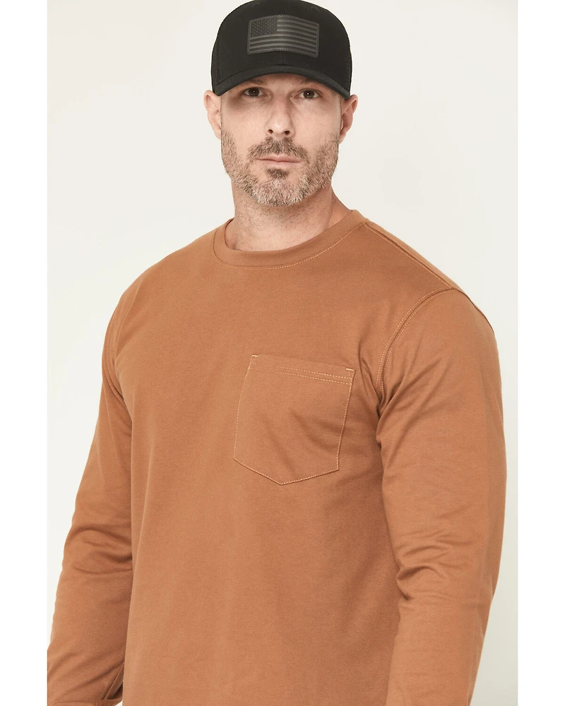 Cody James Men's FR Logo Long Sleeve Graphic Work T-Shirt