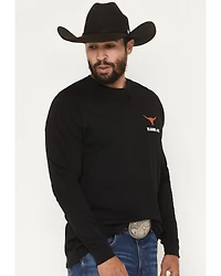 RANK 45® Men's Stacked Long Sleeve Graphic T-Shirt