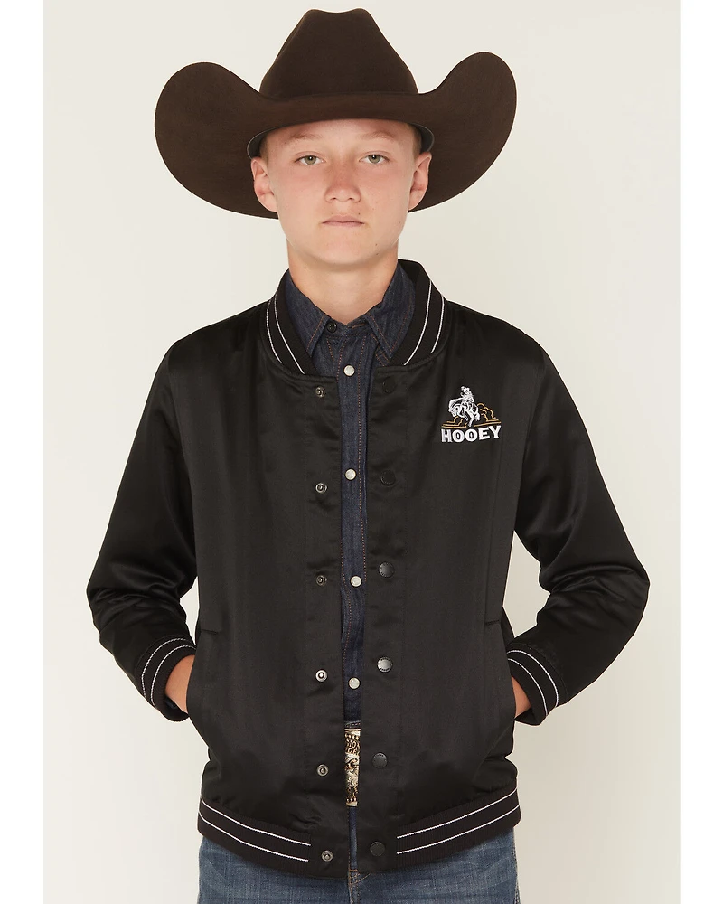 Hooey Boys' Big Sky Logo Bomber Jacket