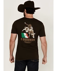 Cowboy Hardware Men's 8 Seconds Short Sleeve Graphic T-Shirt