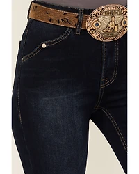 Rock & Roll Denim Women's Dark Wash High Rise Bootcut Stretch Jeans