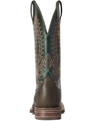Ariat Men's Creston Western Performance Boots - Broad Square Toe