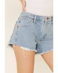Wrangler Modern Women's High Rise Denim Reworked Shorts