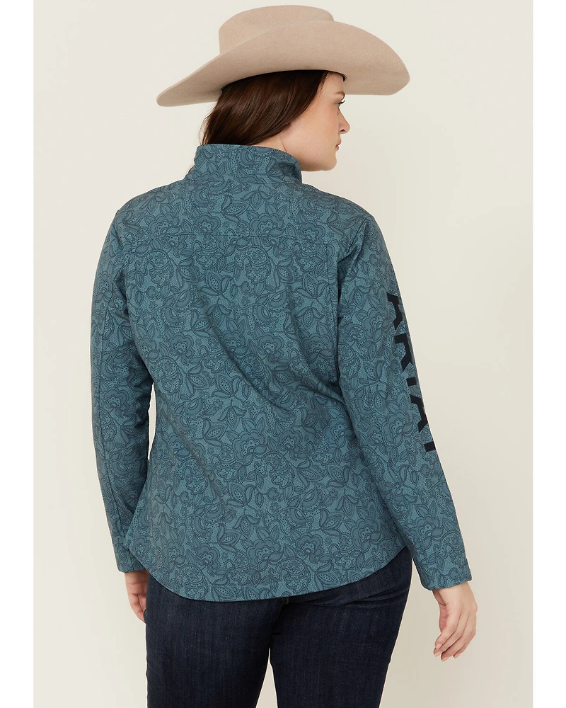 Ariat Women's Printed Team Softshell Jacket - Plus
