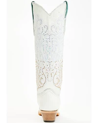 Corral Women's Crystal Embroidered Tall Western Boots - Snip Toe