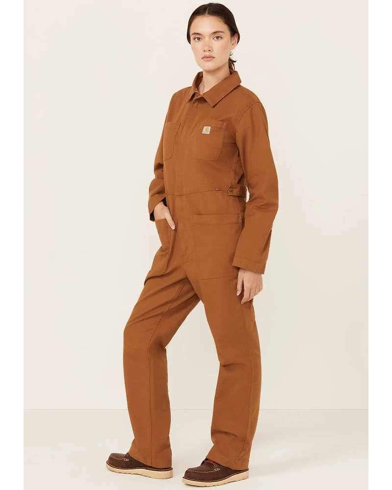 Carhartt Women's Rugged Flex® Relaxed Fit Canvas Coveralls