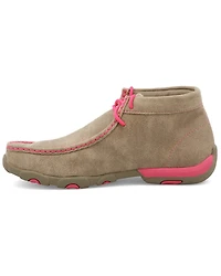Twisted X Women's Lace-Up Moc Toe Driving Shoes
