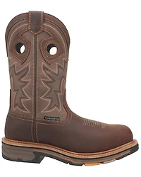 Dan Post Men's Kirk 11" Pull-On Waterproof Work Boots - Broad Square Toe