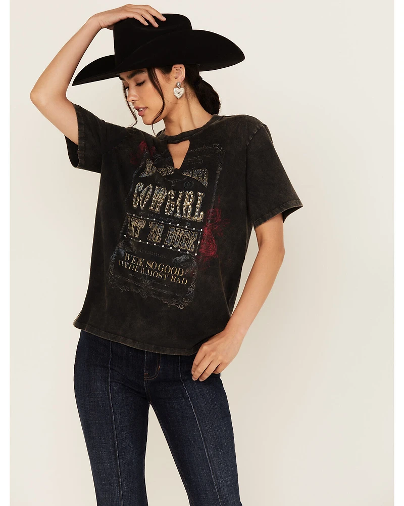 Idyllwind Women's Ride 'Em Cowgirl Short Sleeve Graphic Tee