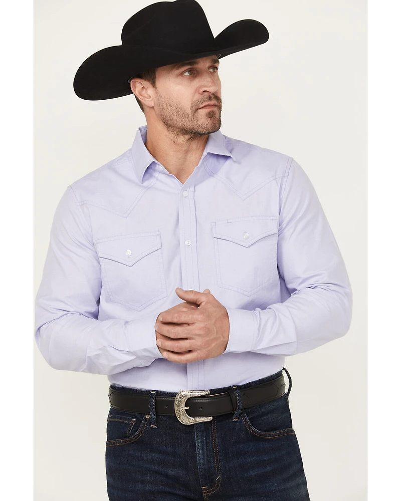 Cody James Black 1978™ Men's Lawman Solid Long Sleeve Button-Down Western Shirt
