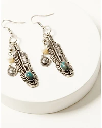 Shyanne Women's Gemma Feather Earrings