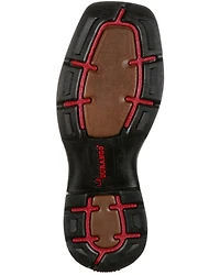 Durango Girls' Lil Rebel Big Kids' Flag Western Boots - Broad Square Toe