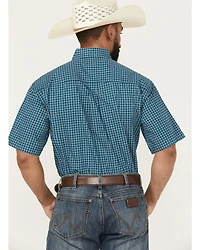 Cinch Men's Geo Print Short Sleeve Button-Down Western Shirt