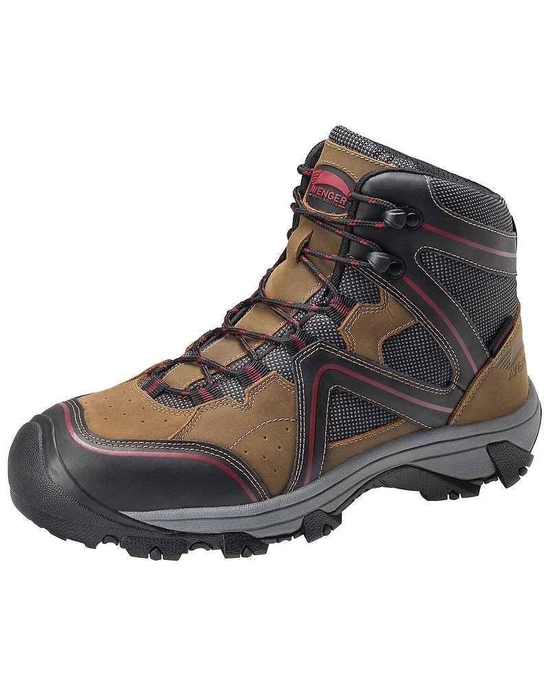Avenger Men's Crosscut Waterproof Work Boots - Steel Toe