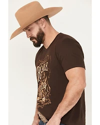 Cody James Men's Double Trouble Whiskey Short Sleeve Graphic T-Shirt