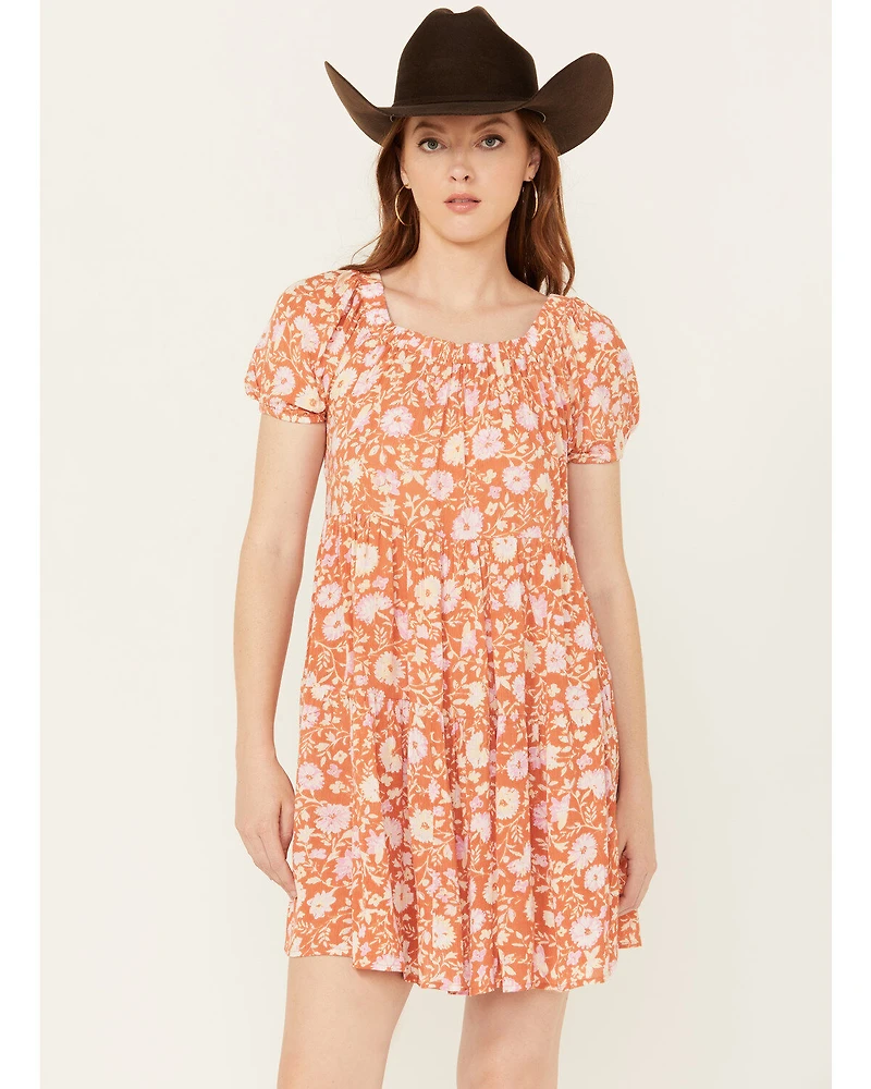 Sade & Sage Women's With Love Floral Mini Dress