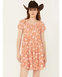 Sade & Sage Women's With Love Floral Mini Dress
