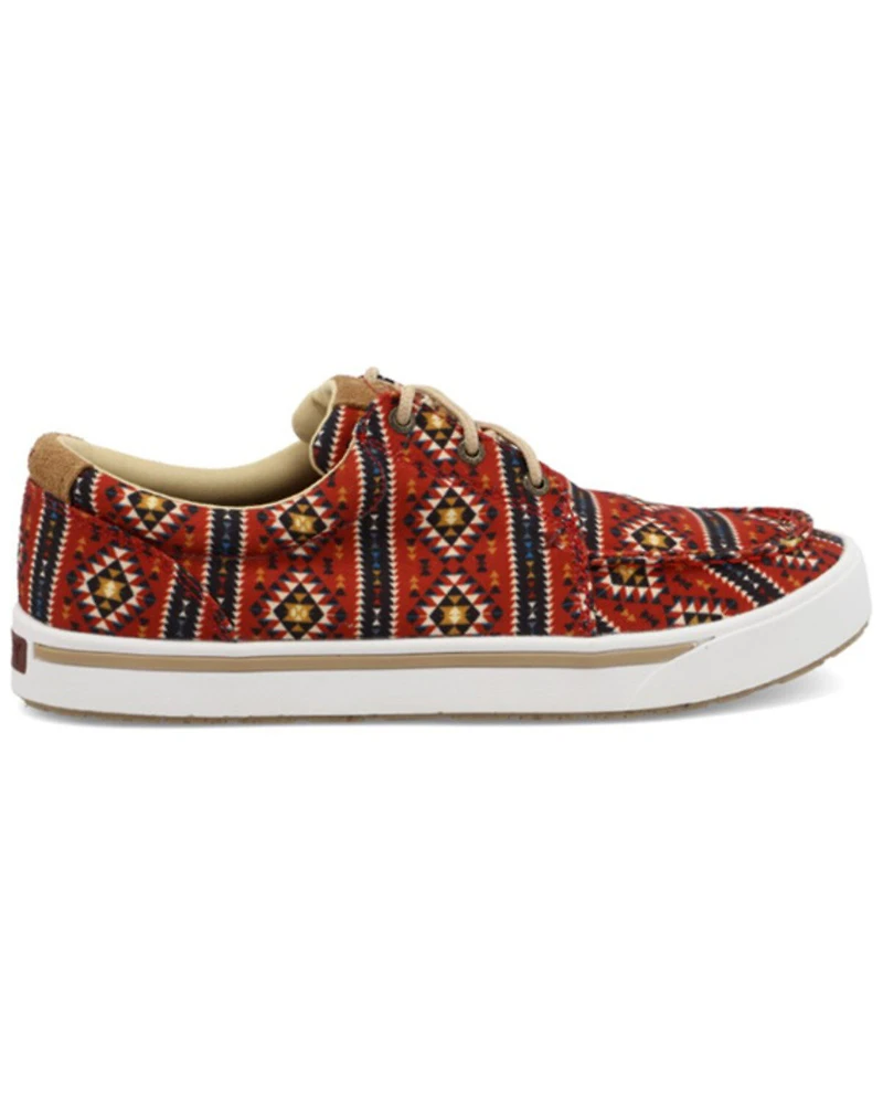 Hooey by Twisted X Men's Southwestern Print Causal Lopers