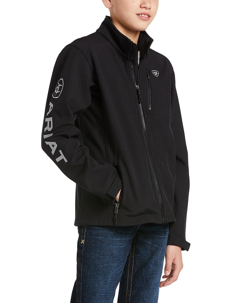 Ariat Boys' Logo Softshell Jacket