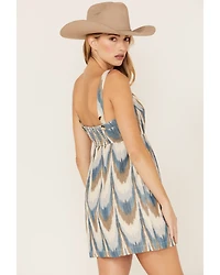 Shyanne Women's Southwestern Print Button-Front Mini Dress