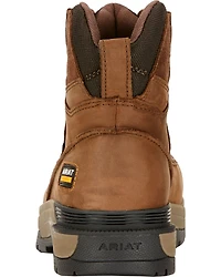 Ariat Men's Mastergrip 6" Waterproof Work Boots - Soft Toe