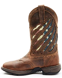 RANK 45® Women's Xero Gravity Lite Flag Western Performance Boots - Broad Square Toe