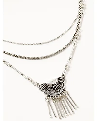 Shyanne Women's Medallion Layered Necklace