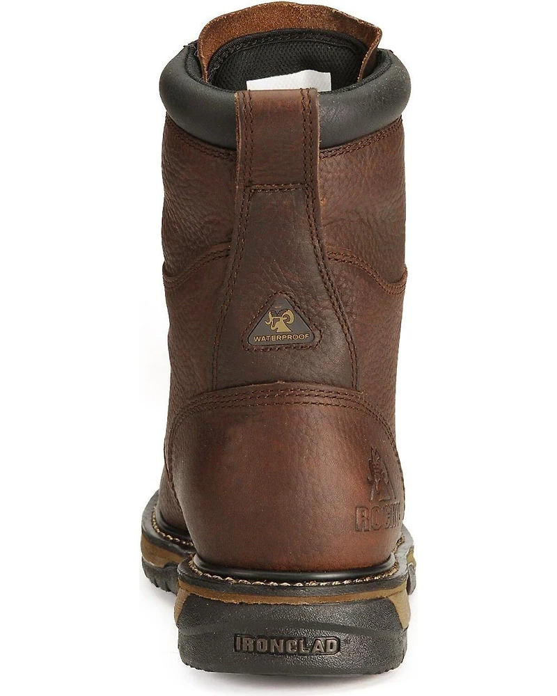 Rocky Ironclad 8" Waterproof Work Boots