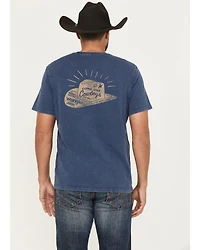 Wrangler Men's Long Live Cowboys Short Sleeve Graphic T-Shirt