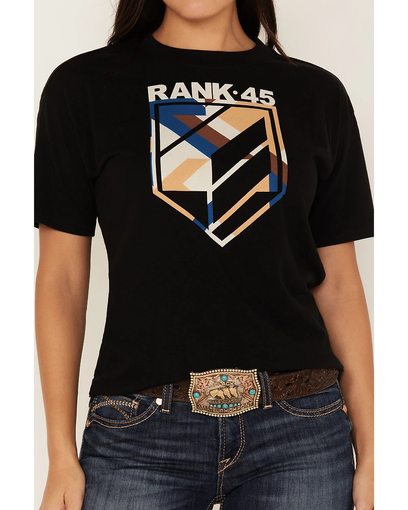 RANK 45® Women's Emblem Logo Graphic Tee
