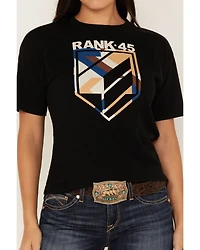 RANK 45® Women's Emblem Logo Graphic Tee