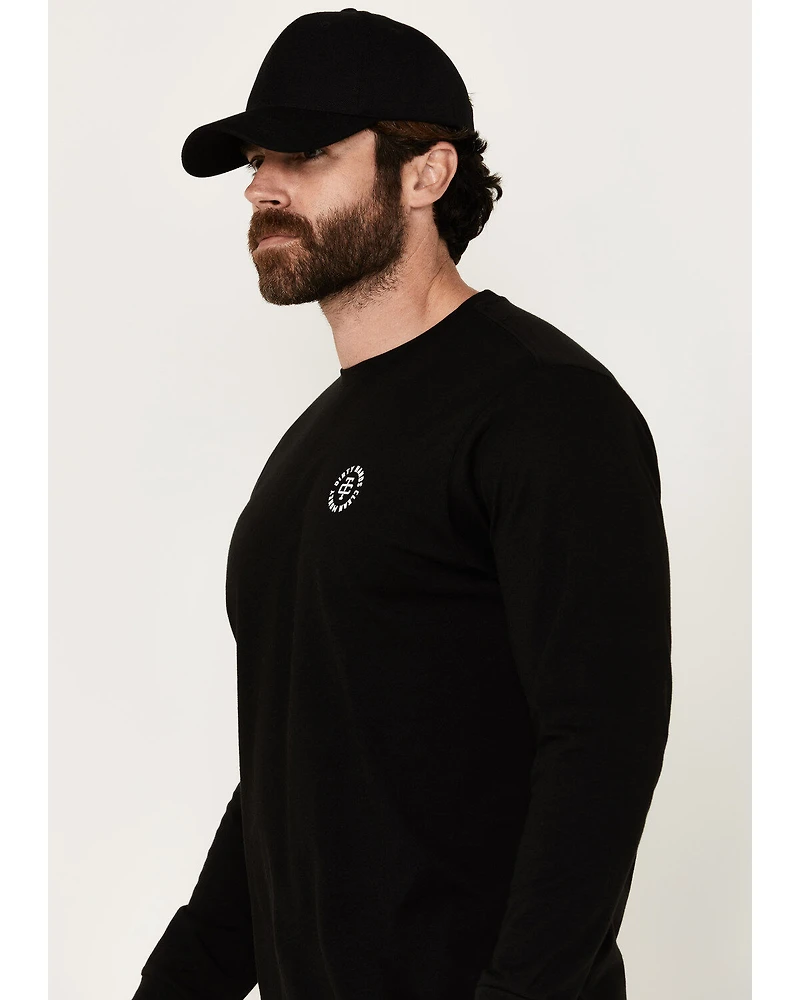 Troll Co Men's Twisting Wrenches Long Sleeve Graphic T-Shirt