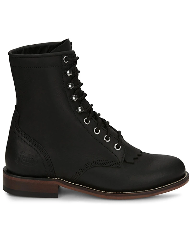Justin Women's McKean Lace-Up Boots - Round Toe