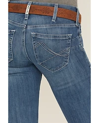 Ariat Women's Mid Rise Patricia Stretch Main Bootcut Jeans
