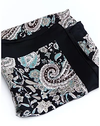 Cody James Men's Silk Navy Paisley Wild Rag Scarf