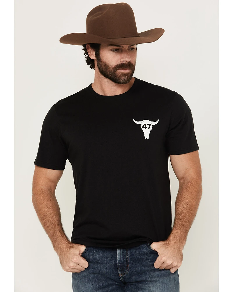 Wrangler Men's Boot Barn Exclusive Steer Head Logo Short Sleeve Graphic T-Shirt